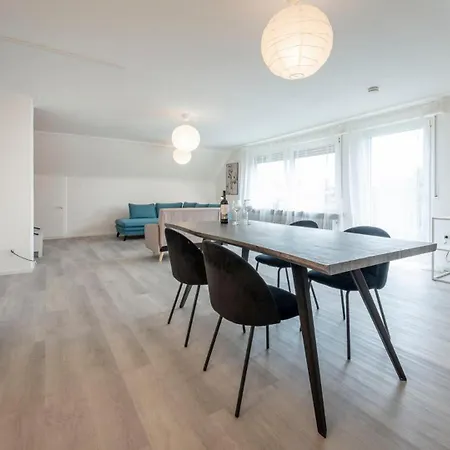 Apartment Gardendesign Boxspring 8 Pers Zwischen Heidelberg Und Mannheim Edingen-Neckarhausen